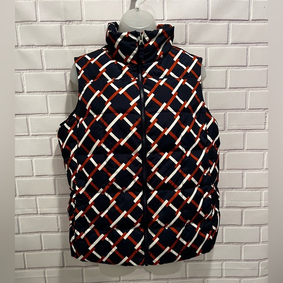 LANDS END women Stylish Quilted Vest /size MP - Picture 2 of 10